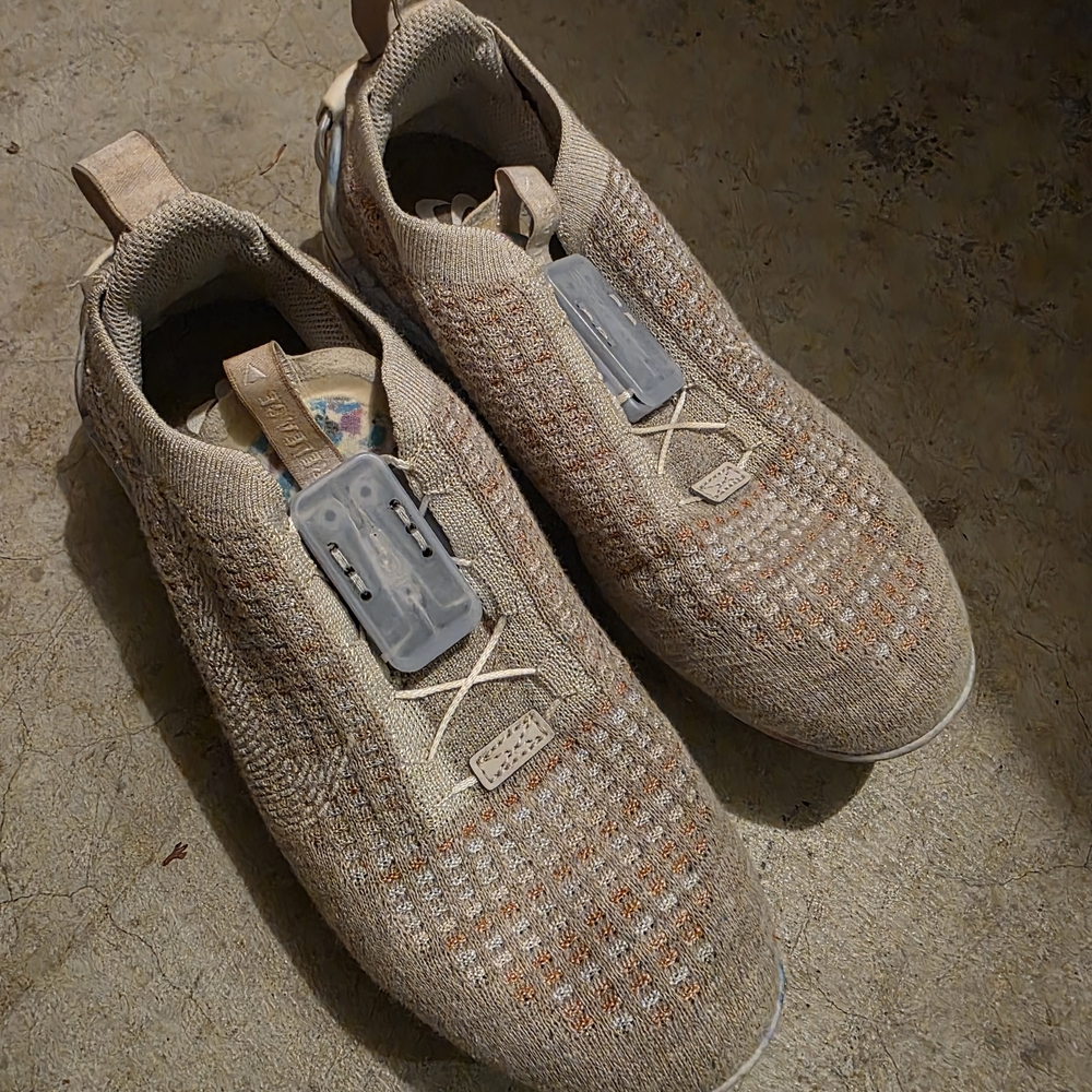 Nike Men's Beige Slip-On Athletic Shoes